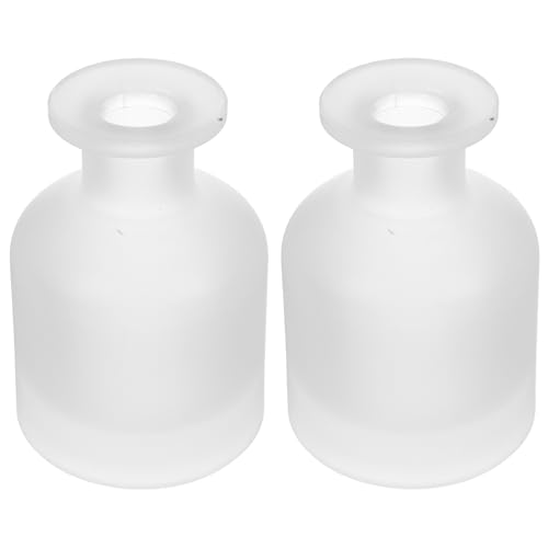 Botellas recargables de cristal cilíndrico de alta resistencia 2
