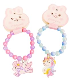 AMANVANI Unicorn Bracelet For Kids Girls - Unicorn Rakhi Bracelet Unicorn Bracelet Set for Kids Girls Colorful Charm Bracelet,Bracelet Rakhi for Girls, Return Gift (2 pcs) (B0CRHPRRLG) Amazon Price History, Amazon Price Tracker