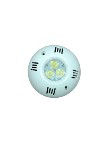 Huma Fountains and Pools LeD 3 W ABS Plastic LED Underwater Waterproof Wall Mounted Night Swimming Pool Lights - HF01 (Regular, Blue)