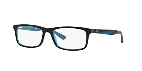 Image of Ray-Ban Unisex Clear Lens Rectangle Frames - 0RX5337I
