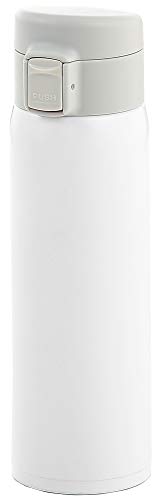 タマハシ(Tamahashi) マグボトル ホワイト 450ml 「ソワレ」 ワンタッチ ステンレスボトル SO-21W