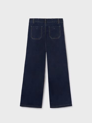 Mayoral Relax Long Dress Pant for Girls Super Dark2