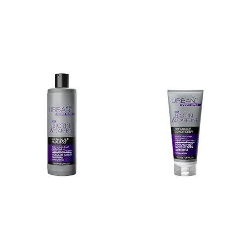 URBAN Care Expert Biotin & Kafein Dökülme Karşıtı Saç Bakım Şampuanı 350 ml- VeganxURBAN Care Expert Biotin & Kafein Dökülme Karşıtı Saç Bakım Kremi 200ml- Vegan