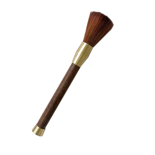 Coffee Grinder Cleaning Brush, Wood Handle & Natural Bristles Wood Dusting Espresso Brush Accessories for Bean Grain Coffee Tool Barista Home Kitchen