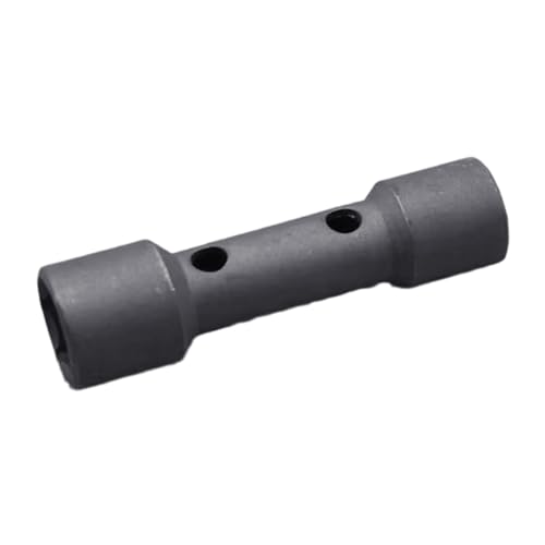 Chiave per rimozione candele in lega di acciaio su due lati, 16 mm, 18 mm, adatta per moto e veicoli