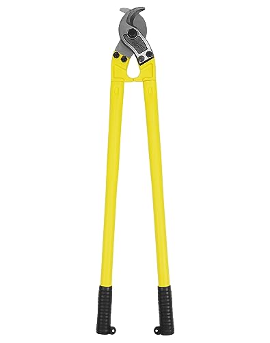 Cortador de cable de acero QWORK de 81 cm para secciones de hasta 12,7 mm 8