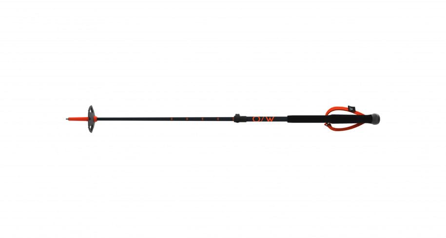 One Way TR Vario OZ35223 Bâtons de Ski Alpin pour Enfant Noir/Noir