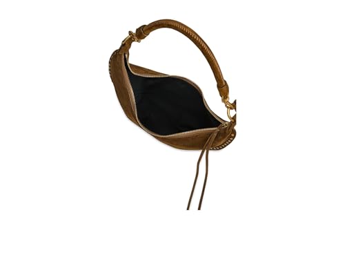 Image of Rebecca Minkoff Darren Crescent Crossbody Bag, Women's Leather Shoulder Handbag Purse