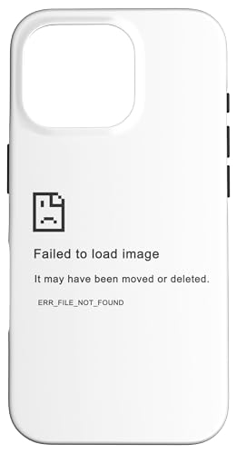 Failed to Load Image ? Programmer Funny PC Error Graphic �X�}�z�P�[�X iPhone 16 Pro �p