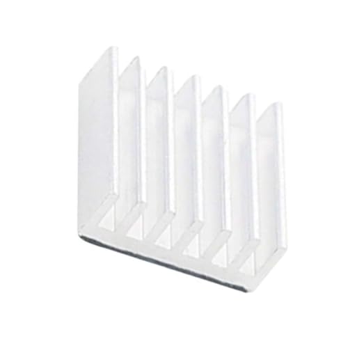 Image of Raspberry Pi 3 in 1 Heat Sink Aluminum for Raspberry Pi 4B (White) - Pack of 2