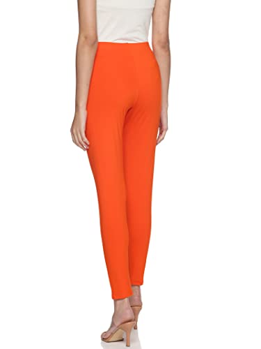 Image of Women's Soft Cotton Ankle Length Leggings | 4 Way Stretch | Mid Rise | Stretchable & Comfortable