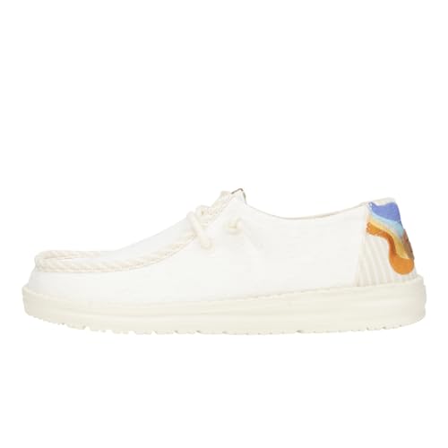 Image of HEYDUDE Women's Wendy Lee Collab | Womens Shoes | Womens Slip-on Loafers | Comfortable & Light-Weight