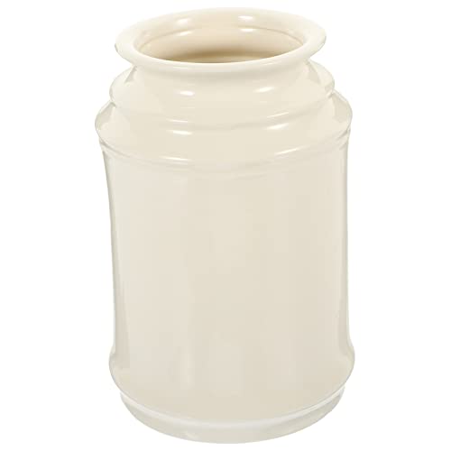 Cabilock Ceramic Kitchen Utensil Holder Multi Functional Storage Can for Chopsticks Cutlery Sturdy Design for Countertop Organization Housewarming present Kitchen Accessory