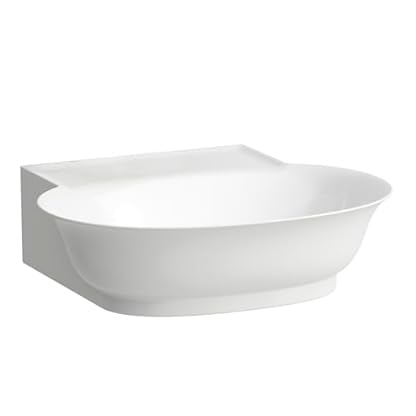 LAUFEN The New Classic Handwaschbecken, ohne Überlauf, ohne Hahnloch, 500x450mm, H8158524001421, Farbe: Weiß