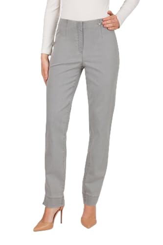 Jeans Droits pour Femmes Coupe Droite Pantalon en Jean Taille Haute