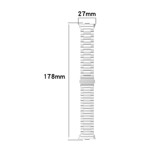 Correa de acero inoxidable para reloj Redmi Mi Band 8 Pro miniatura 6