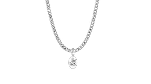 Pendentif Hanuman en argent et sa chaîne gourmette, le cadeau idéal pour souhaiter la santé