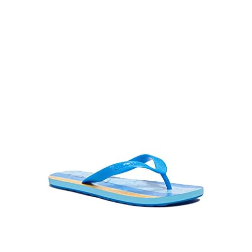 COACH Zak Flip Flops (Blue/Yellow, numeric_7)