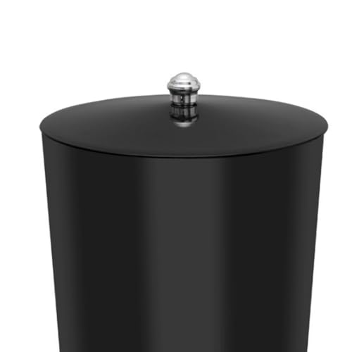 Lixeira Com Tampa para Banheiro Cozinha 5Litros Haus Preta