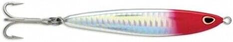 Williamson Lures Gomame Jig 100 Silver Red Head 4 3/4'' 3 1/2 oz Jigging Lure