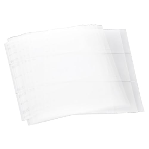 ABOOFAN 20Pcs Transparent Photo Album Inner Page Bags Reusable Protective Covers for Credentials Photos and Game Cards Easy to Use Booklet Sleeves for Display