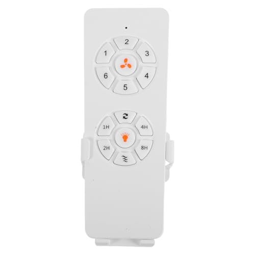 SHINEOFI Control Remoto para Ventilador de Techo Inverter con Luz, 6 Velocidades Ajustables, Temporizador de 1-8 Horas, Mando a Distancia Inalámbrico para Hogar y Dormitorio, Reemplazo