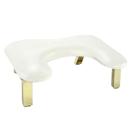 Accessoires de nail art repose-main pour ongles en cuir Blanc en U