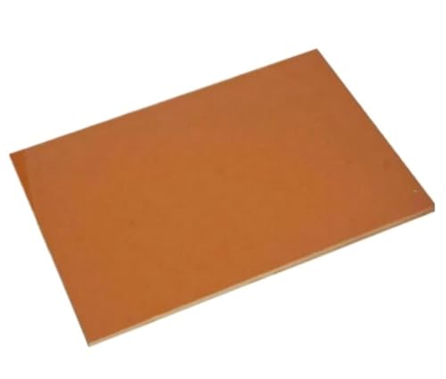 Yinxi Placa de baquelita con Aislamiento, Tablero de Resina fenólica, Hojas de baquelita, Resistencia antiestática y a Altas temperaturas (Color : 100x100x5mm, Size : 1Pc)