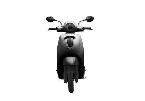 Image of Chetak C2501 by Bajaj Auto High Speed Electric Scooter with charger - Glossy Active Black - Ex-Showroom