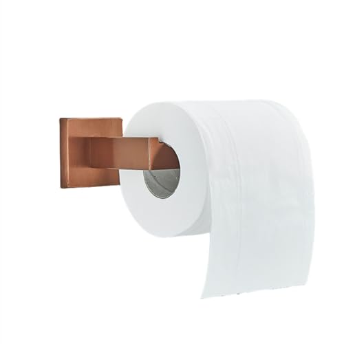 Juego de Accesorios de baño de Oro Rosa, Gancho para Bata de Acero Inoxidable, Barra para Toallas, Soporte para Papel higiénico, Anillo para Toalla, Accesorios de baño, Oro Rosa Cepillado D