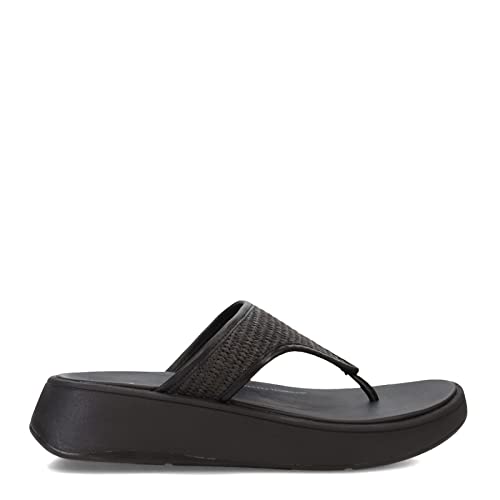 FitFlop Women's, F-Mode Woven Flatform Toe Post Sandal2