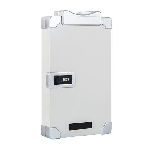 JSFYJZYZ Caja de Llaves Seguridad con Combinación Armario para Llaves para El Hogar y La Oficina. Capacidad para 24, 32, 40 o 48 Llaves(42x35x7.5cm/16x13x2.9in)