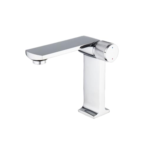 Robinet de lavabo en laiton mat haut de gamme à commande unique - 2