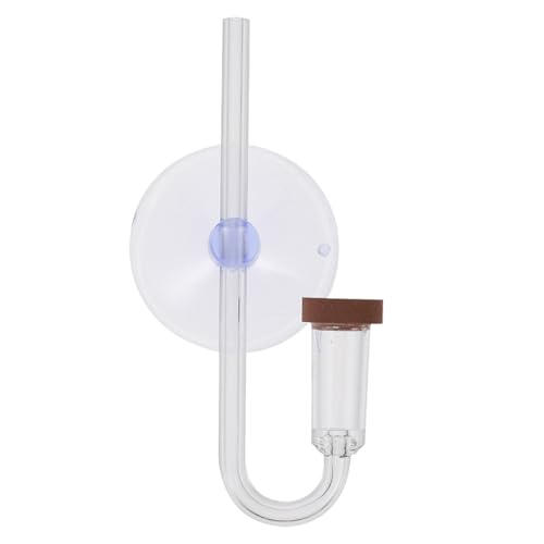 Happyyami 1satz Diffusor Für Aquarien Ultra-leiser Kohlenstoffdioxid-zerstäuber Förmigem Schlauchdesign Installieren Für Bepflanzte Tanks Und Fischzucht