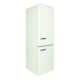 FORTÉ F12BFRES450RGN Retro Refrigerator with Freezer 24 inch 450 Series, 11.65 cu. ft. Capacity, Adjustable Glass Shelves, Crisper Drawer, LED Lighting, Egg Tray, Energy Star, Open Door Alarm, Green