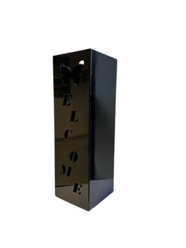 GENERICO Porta Ombrelli Design Moderno in Metallo con Intaglio Scritta