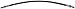 Dorman H621508 Brake Hydraulic Hose Compatible with Select Land Rover Models