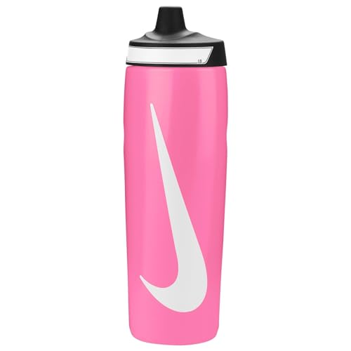 Image of Nike REFUEL BOTTLE GRIP 24 OZ - VOLT /BLACK /BLACK, 709 ML