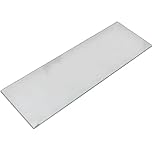 My Shopfittings Clear Heavy Duty Tempered Glass Shelf Toughened Glass Shelves Panel Storage Sheet Shelving Display Bathroom Shelves 50 PLUS SIZES (110CM X 30CM OR (33.4 X 12) INCH)