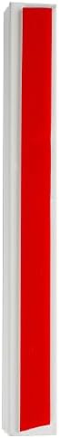 Miniatura 4 de Mezuzah de aluminio, espinilla plana de 4.7 in, impermeable (blanco)