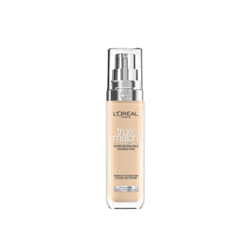 L'Oreal Paris Foundation True Match Liquid Foundation 2N with Hyaluronic Acid & SPF 16 30ml