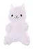 LB-130-2 Weiß Alpaka Plüsch Tasche Rucksack Lolita Pastel Goth Kawaii Harajuku
