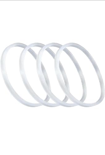 socket washer for wonder chef nutri mixer grinder jar || 4 pc ||made from silicon material || food grade ||only for replacement-image-13