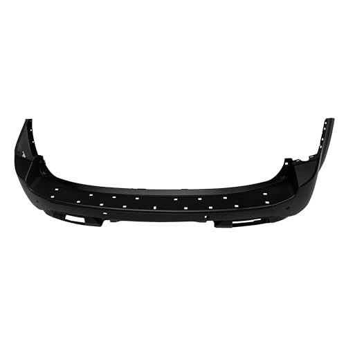 Image of Compatible with Honda Pilot 2012-2015 Rear Bumper Cover | Primed, With Parking Sensor Holes, Ready to Paint, OEM 04715SZAA60ZZ, HO1100275
