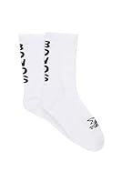 Bonds Mens X-Temp Crew Socks, White (2 Pack), 11+