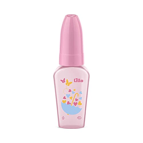 Lillo Mamadeira Chuquinha Primeiros Passos Silicone - Rosa 50 Ml