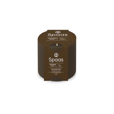 Spaas Glow Candle with Sandalwood and Orris Cover