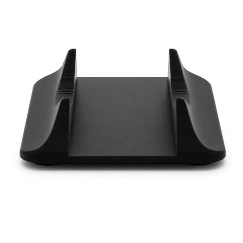 Image of Azoth Vertical Stand for Mac mini M4 / M4 Pro - Compact Space-Saving Holder with Full Rear Port and Easy Access to Power Button | Fits All Mac mini M4 Variants | Black