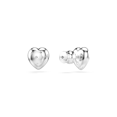 Image of Swarovski Ariana Grande Collection, Clear Crystal & Pearls, Rhodium Finish Earrings