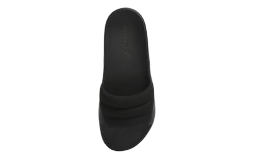 Image of Neeman's Squooshy Slides for Women | Cushioned & Comfortable Flip Flops for Women | Everyday Comfort, Flexible and Breathable | Black /Black UK4
